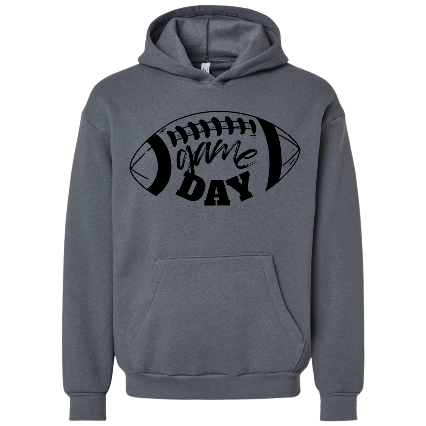 Black Game Day Hoodie