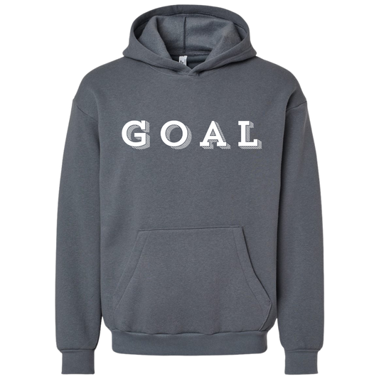 White Goal Hoodie