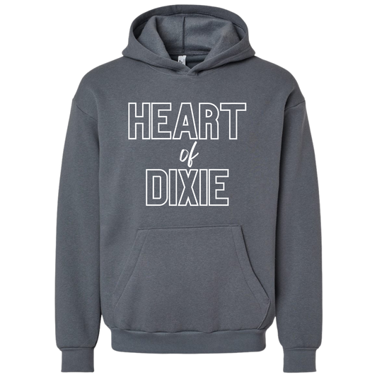 White Heart of Dixie Hoodie