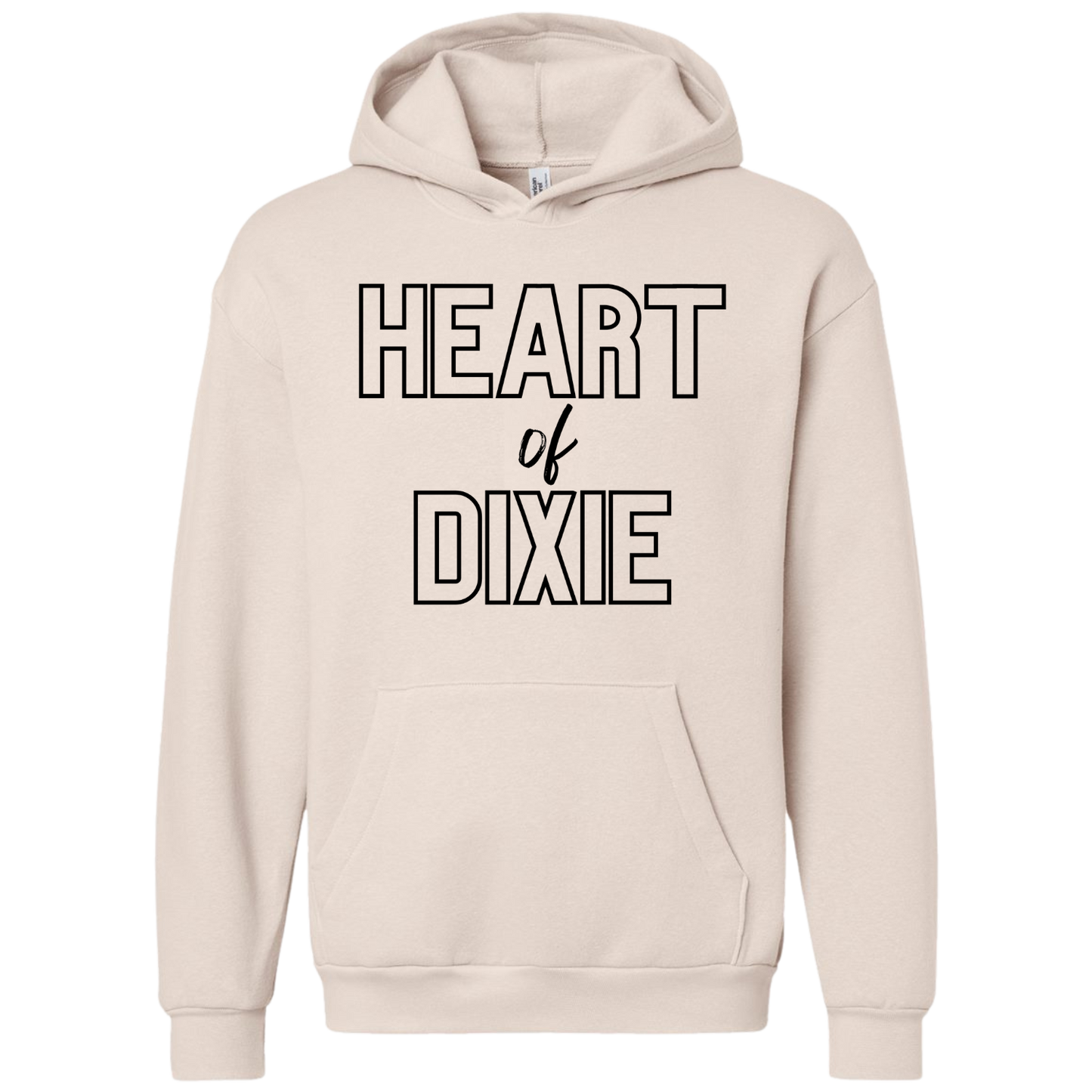 Black Heart of Dixie Hoodie