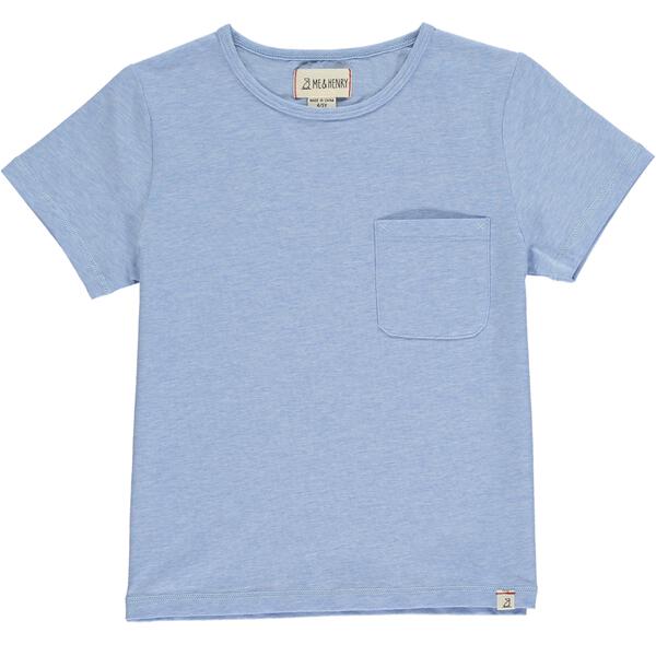 Josh Pocket Tee - Blue