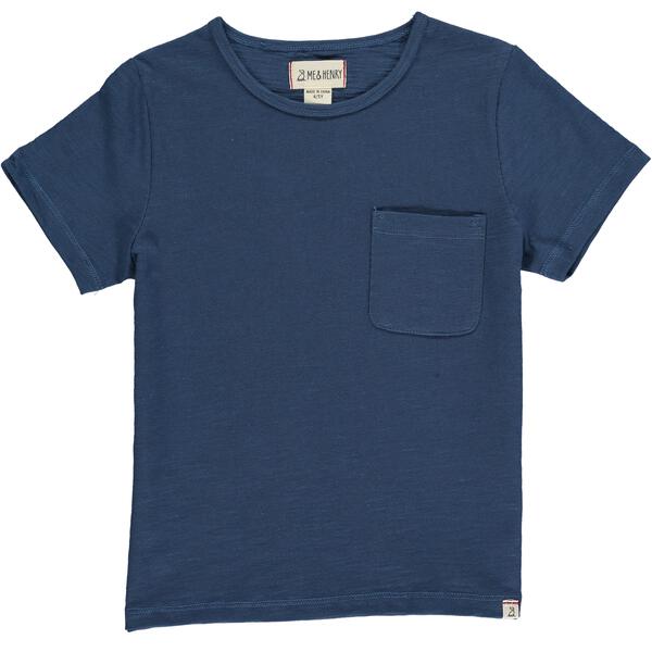 Josh Pocket Tee - Navy