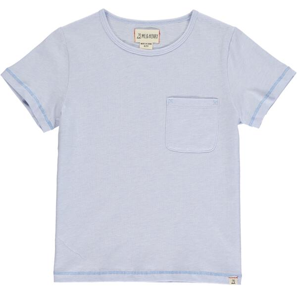 Josh Pocket Tee - Pale Blue