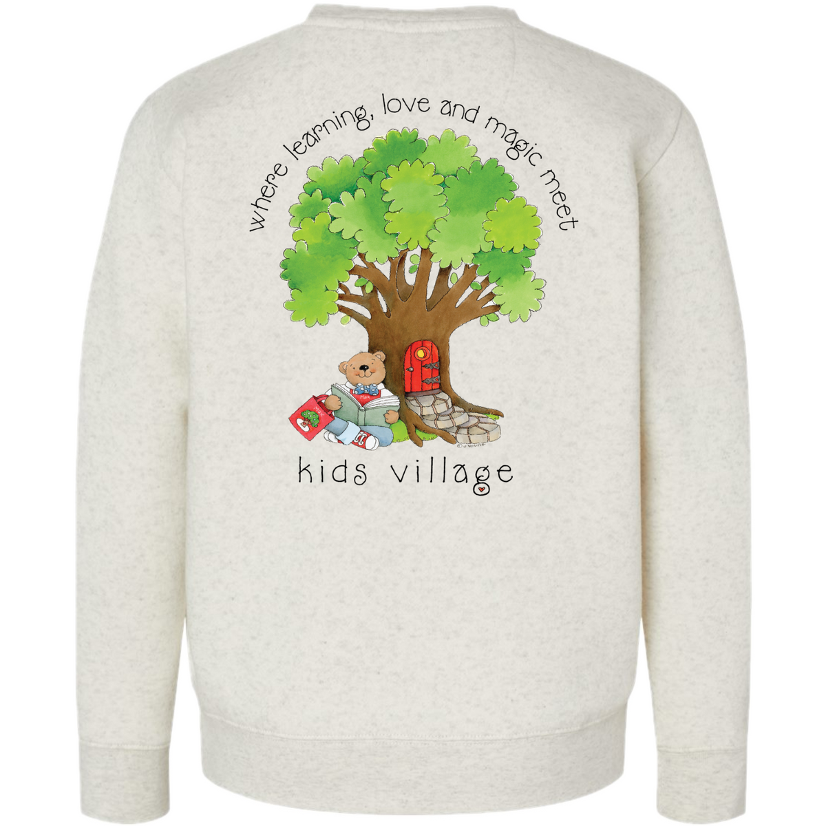 Kids Village 2025 Crewneck Sweatshirt | School Spirit