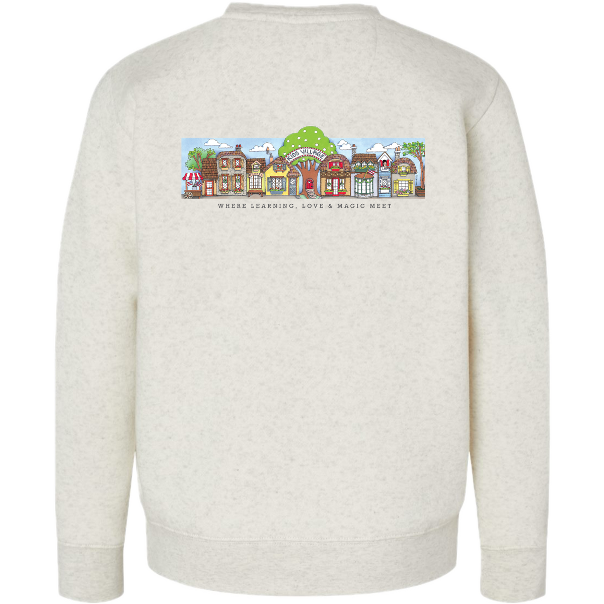 Kids Village 2026 Crewneck Sweatshirt | School Spirit