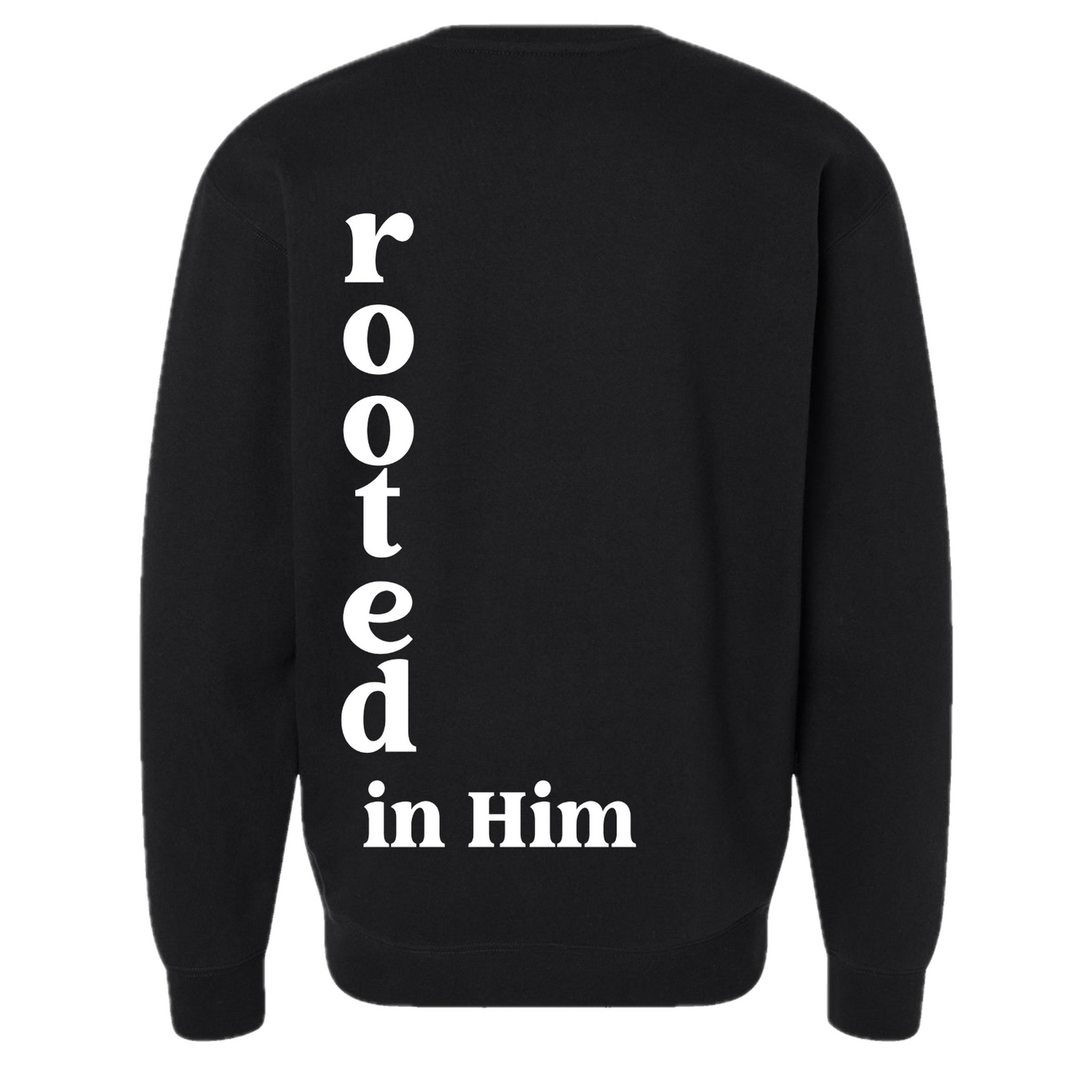 Modern Rooted in Him Crewneck