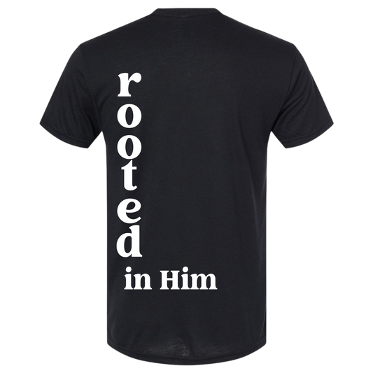 Fitted Modern Rooted in Him Tee