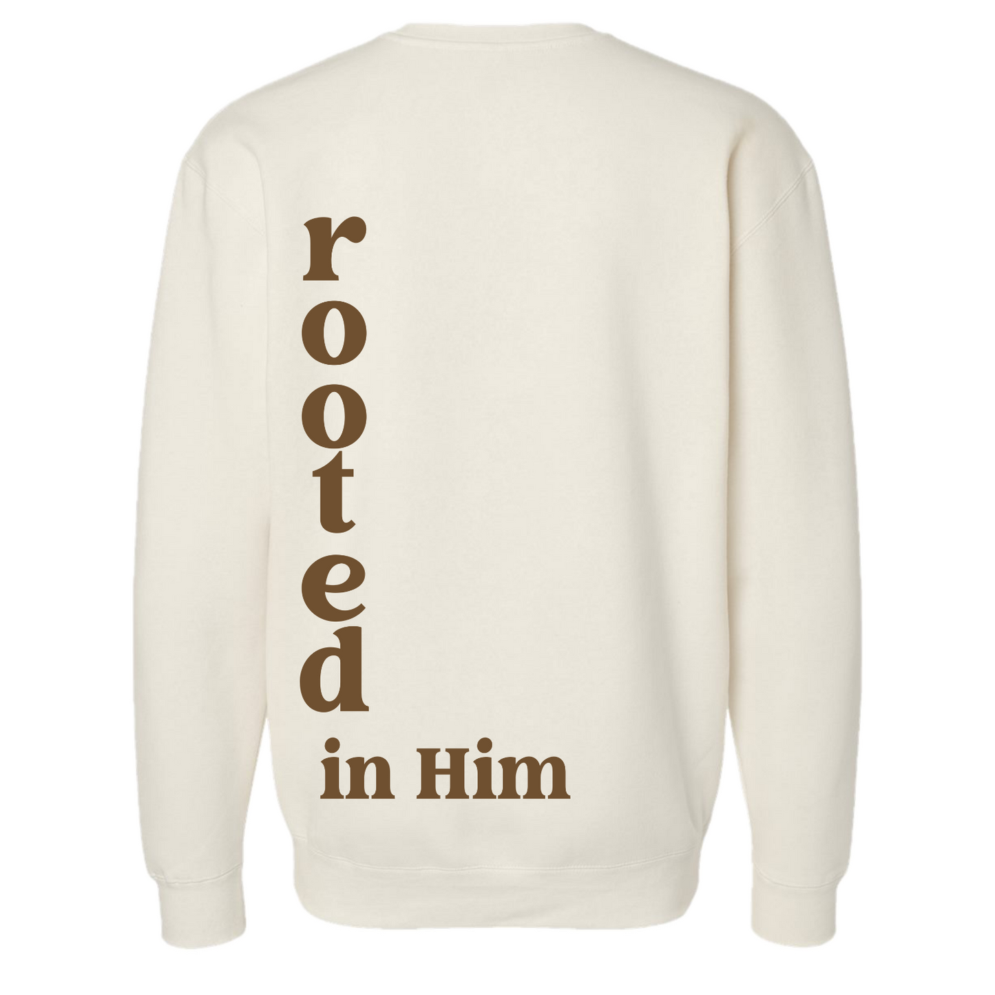 Modern Rooted in Him Crewneck