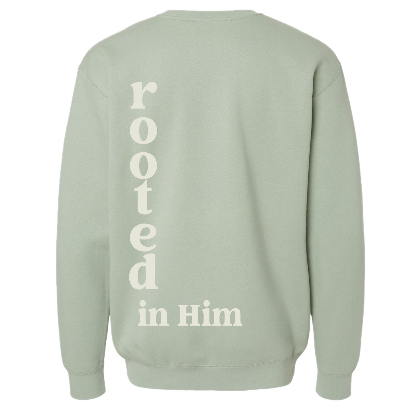 Modern Rooted in Him Crewneck