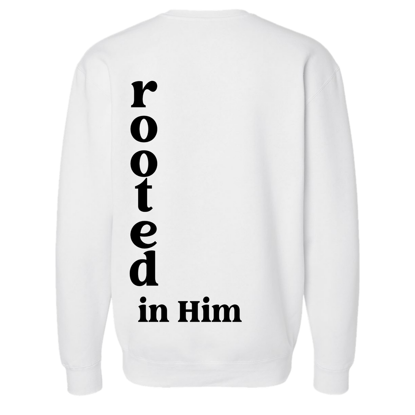 Modern Rooted in Him Crewneck