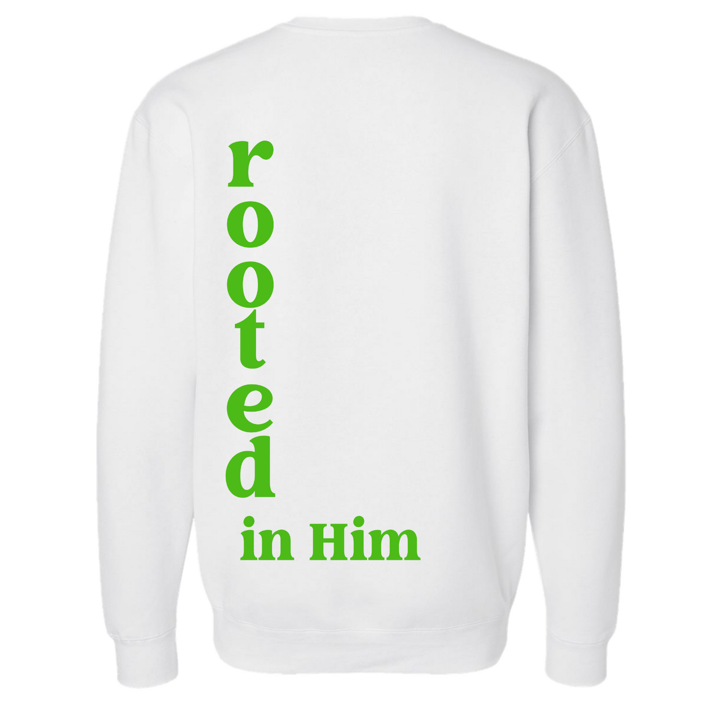Modern Rooted in Him Crewneck