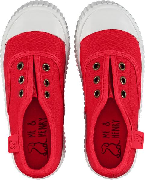 Red Slide On Montauk Shoes