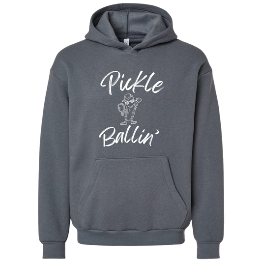 White Pickle Ballin' Pickle Hoodie