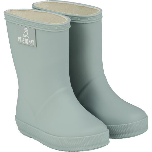 Grey Puddle Rainboots