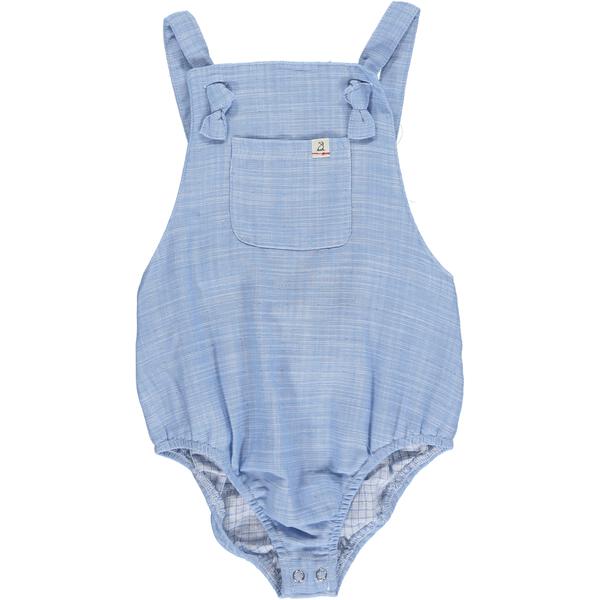 Reef Bubble Overalls - Blue Heathered