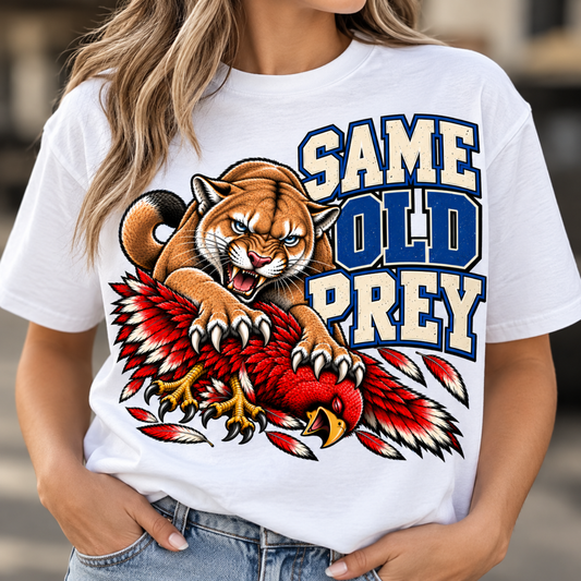 Same Old Prey T-Shirt | Holy War Football Rivalry Tee