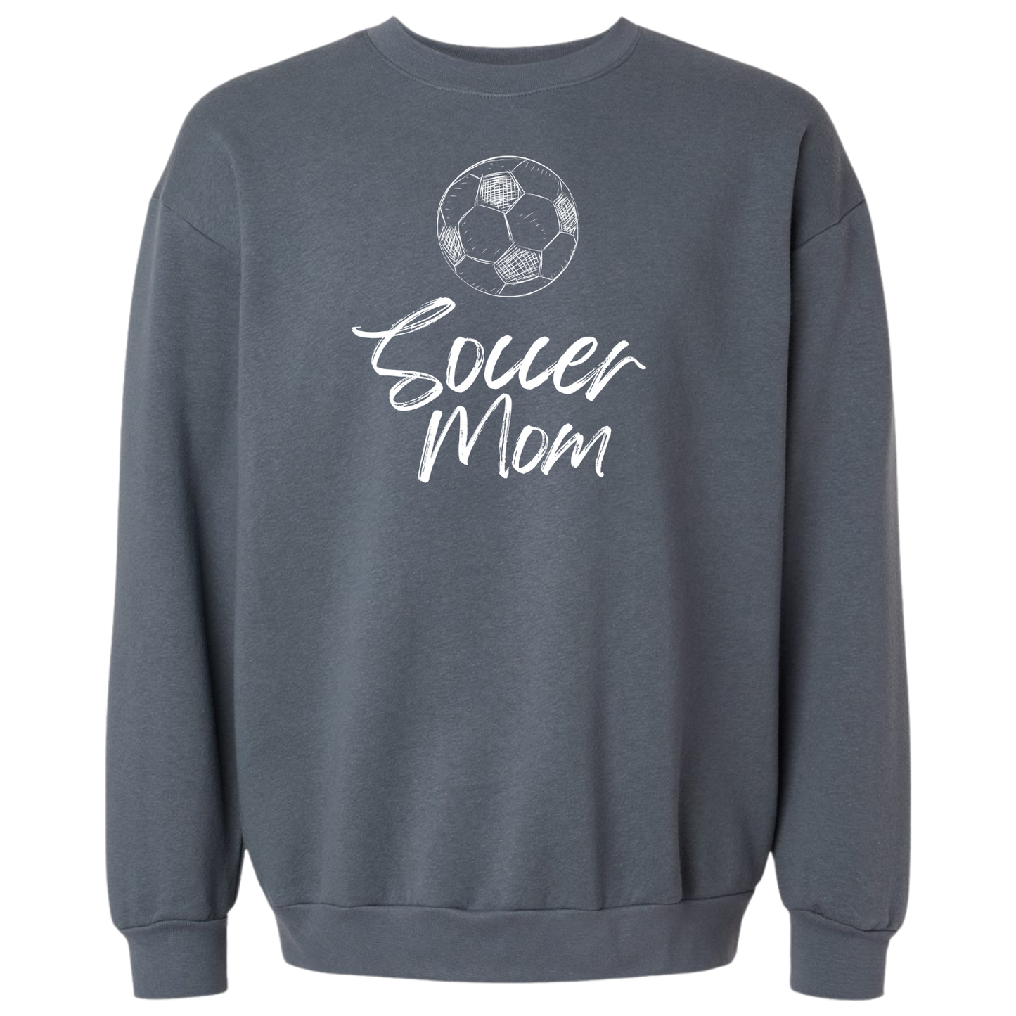 White Soccer Mom Crew