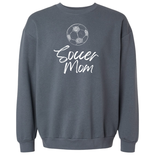 White Soccer Mom Crew