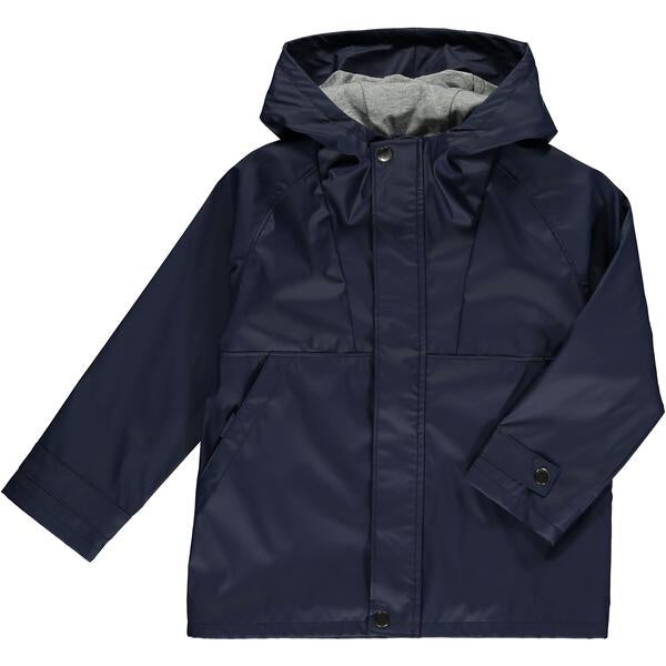 Splash Heavyweight Raincoat - Navy