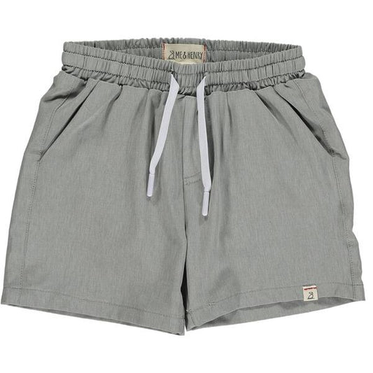 Splash Drawstring Swim Shorts - Slate