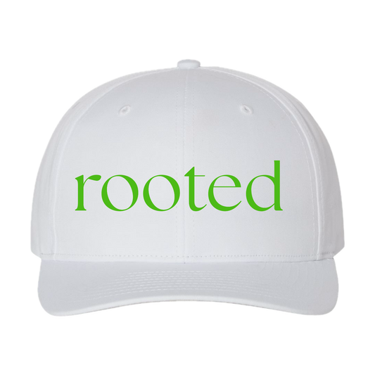 Modern Rooted in Him Structured Hat