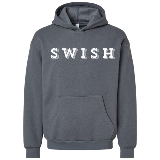 White Swish Hoodie