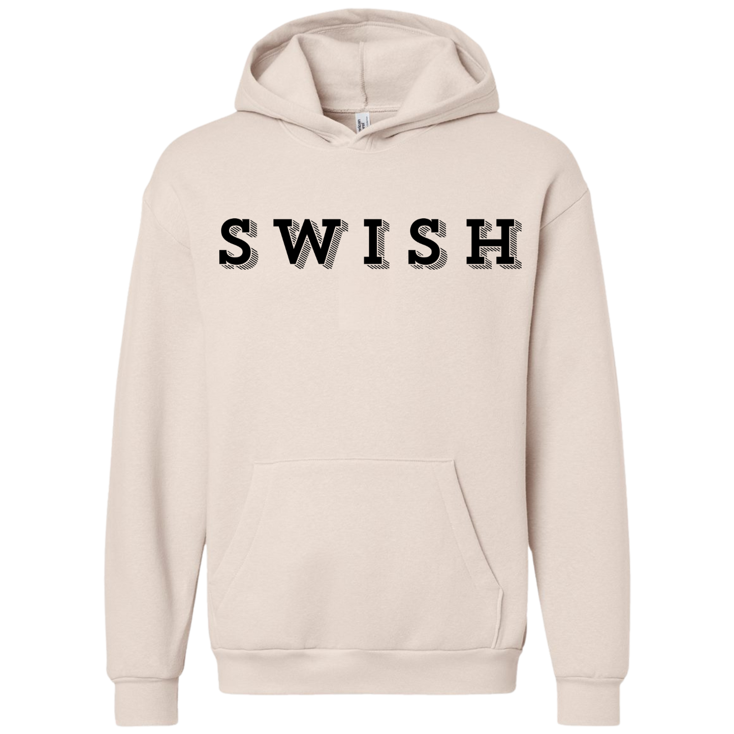 Black Swish Hoodie