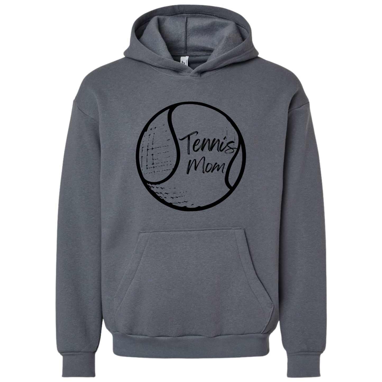 Black Tennis Mom Hoodie