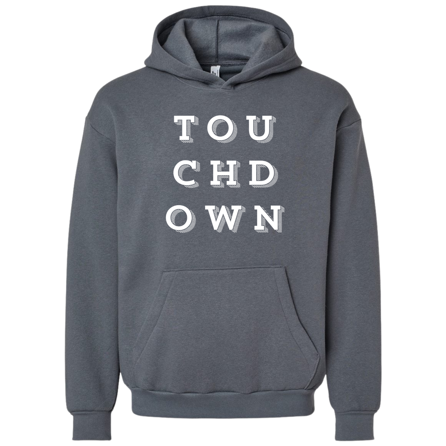 White Touchdown Hoodie