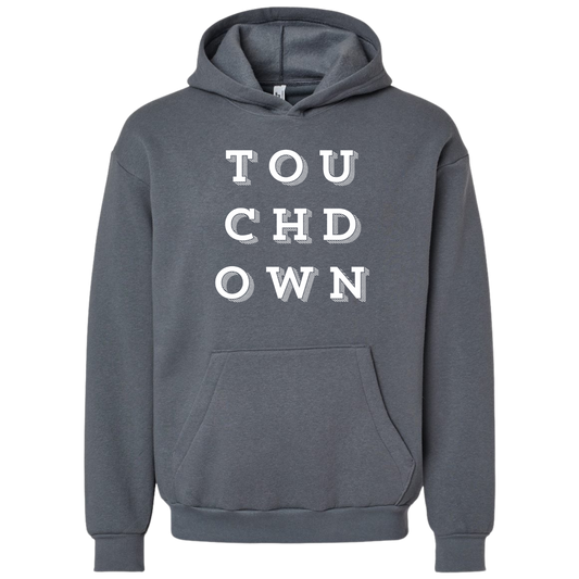 White Touchdown Hoodie