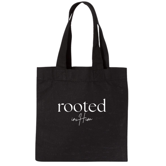 Traditional Rooted in Him Tote Bag