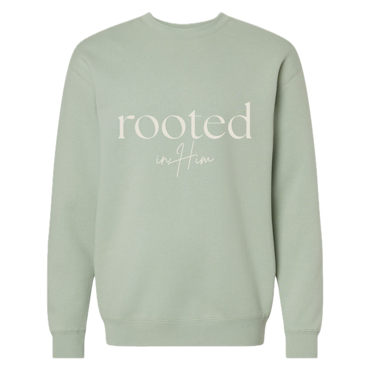 Traditional Rooted in Him Crewneck